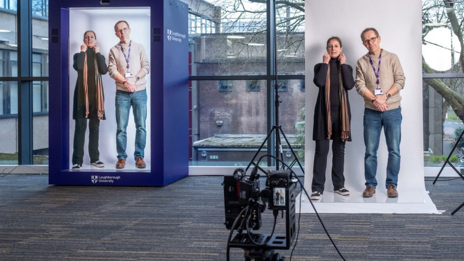Hologram lecture at Loughborough University